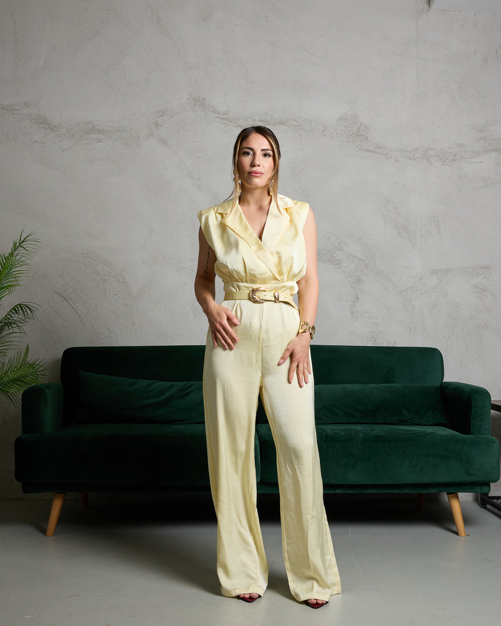 Jumpsuit Yellow