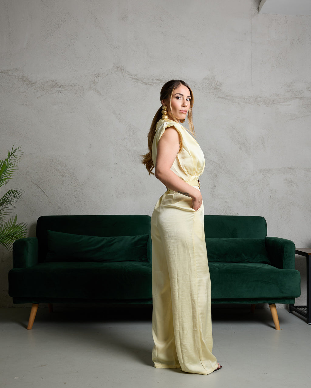 Jumpsuit Yellow