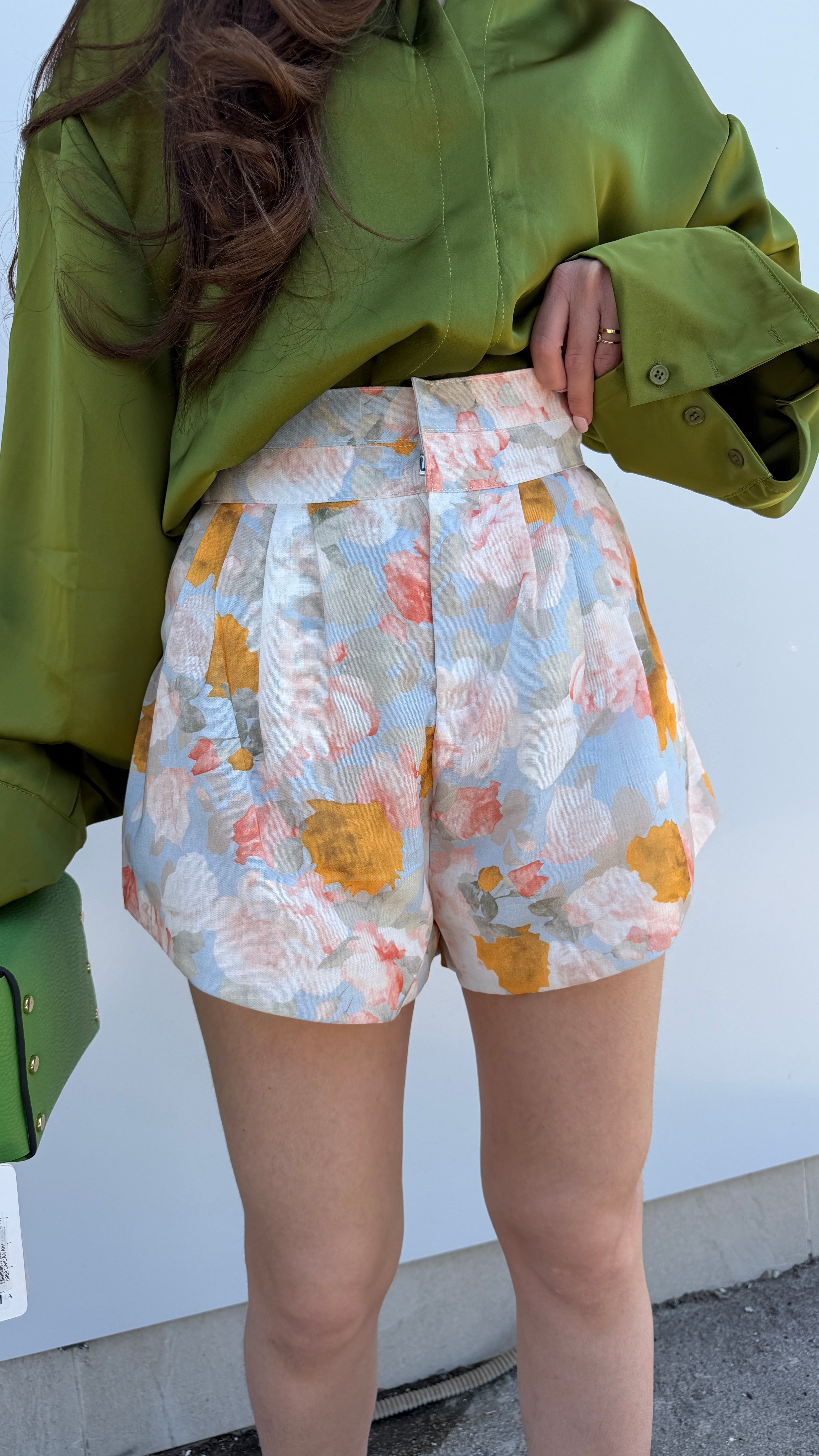 Pantaloncino Fiori