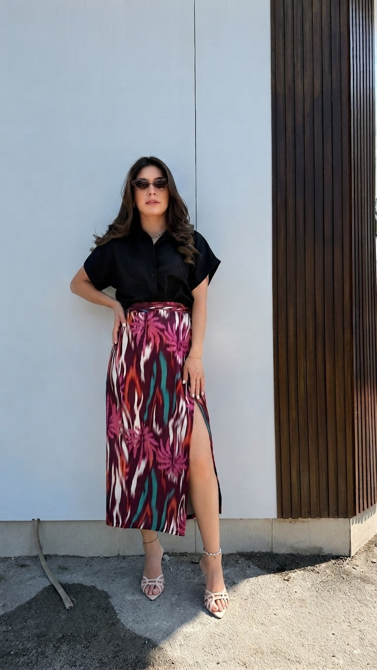 Camicia velata nodo