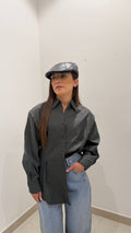Coordinato Quadri grigio