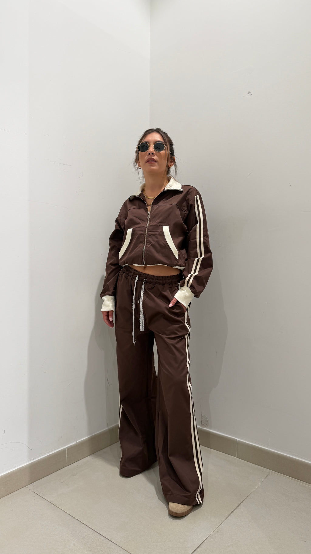 Coordinato Comfy marrone