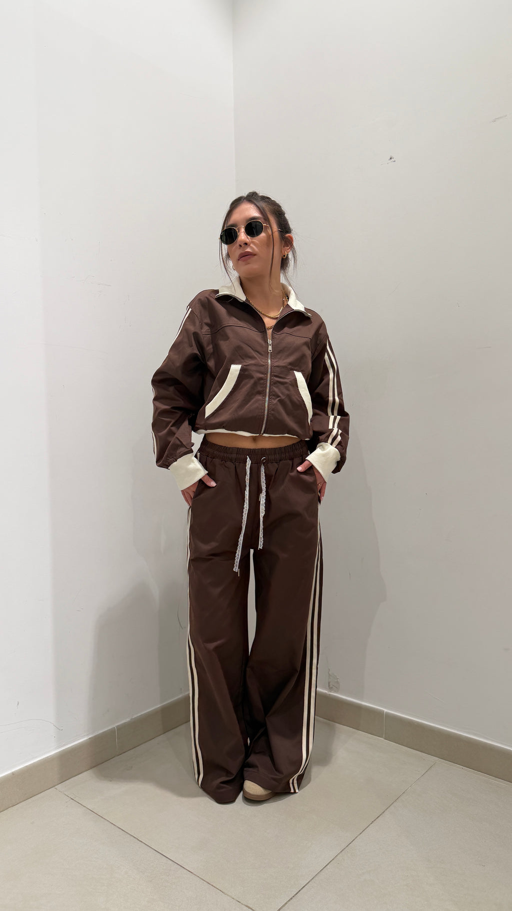 Coordinato Comfy marrone