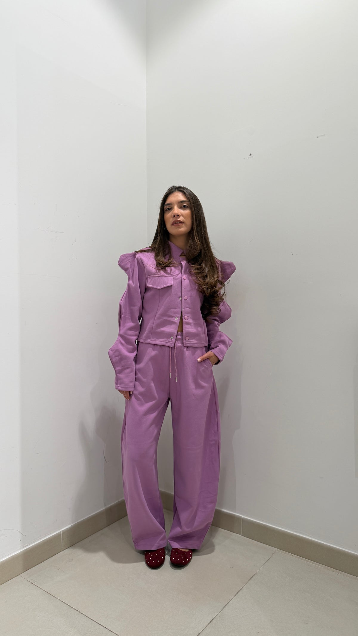 Coordinato Nuvola viola