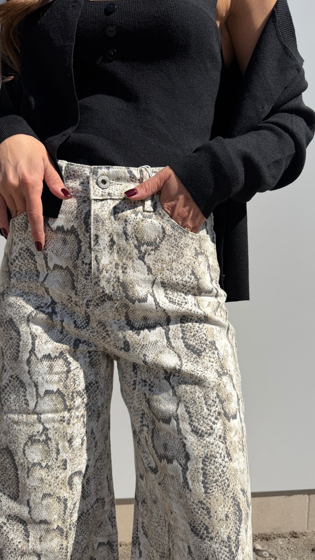 Jeans Pitonato