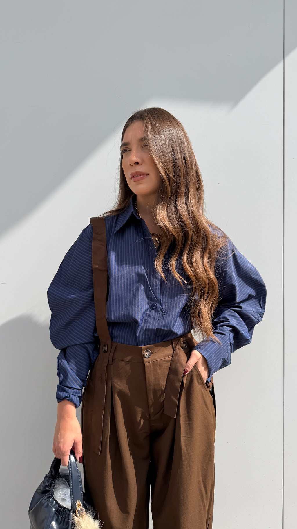 Salopette brown