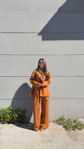 Tailleur Rosita arancio