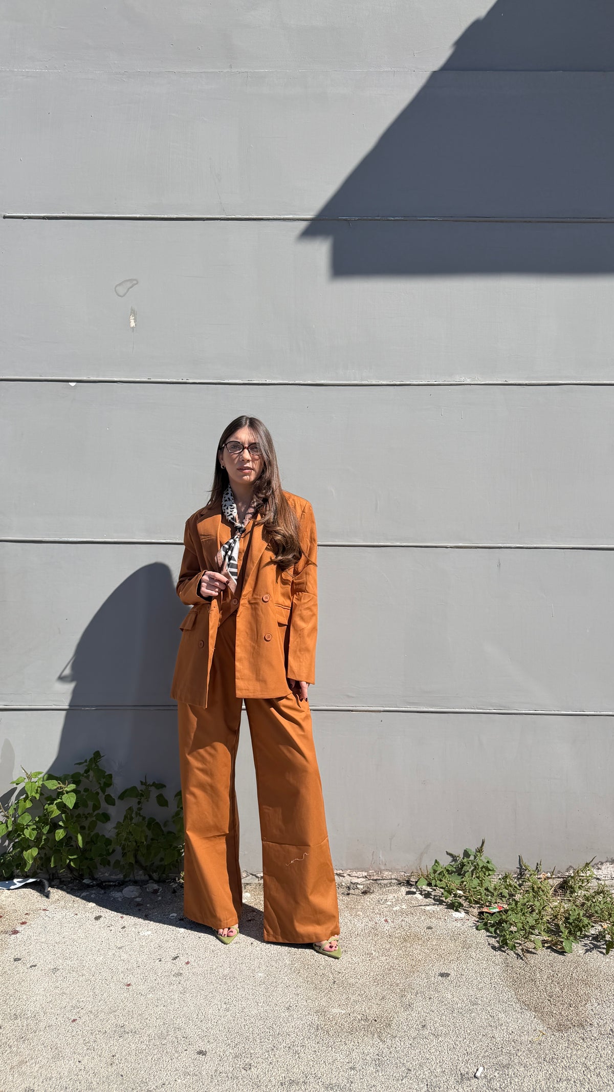 Tailleur Rosita arancio