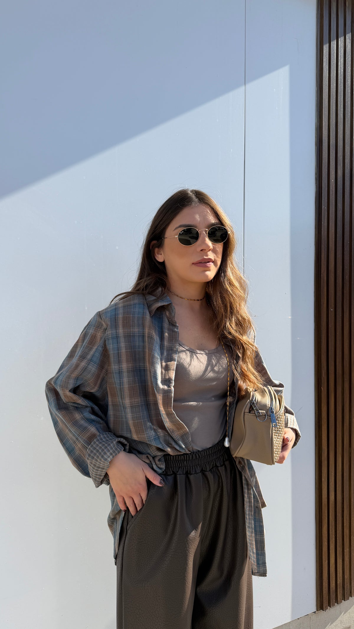Set camicia + canotta fango