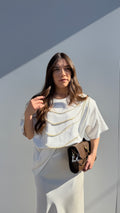 Maxi shirt perle