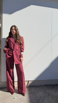 Tailleur Magda gessato