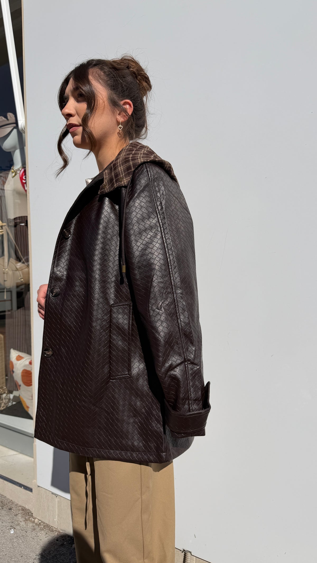 Cappotto Ecopelle