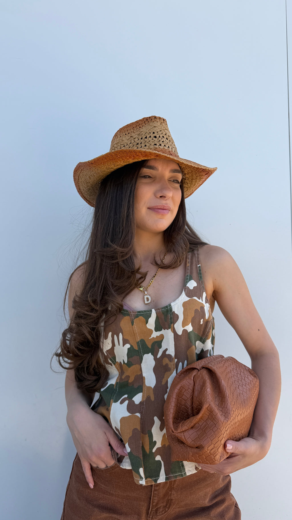 Top mimetico jeans