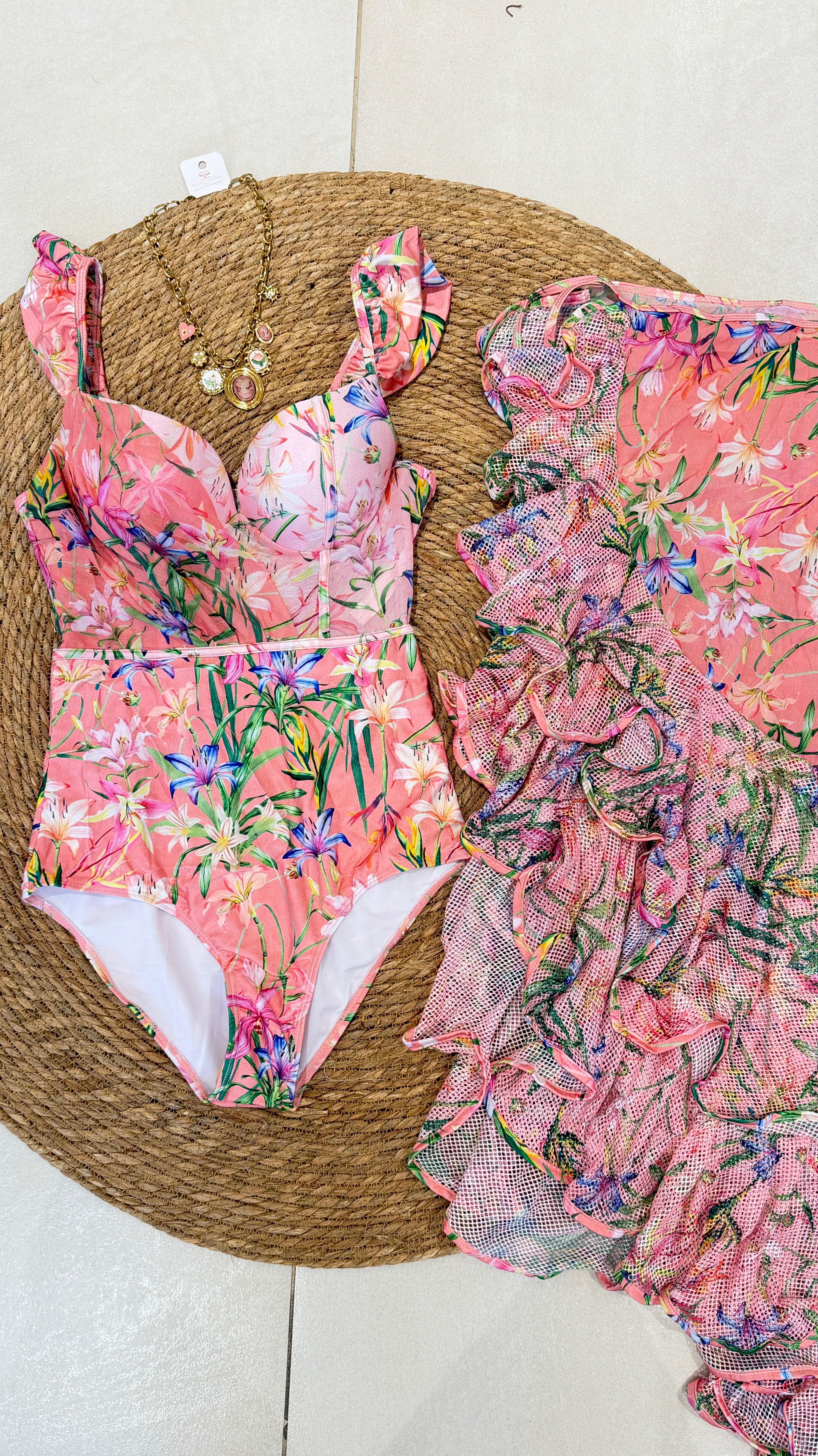 Intero + Copricostume Pinky