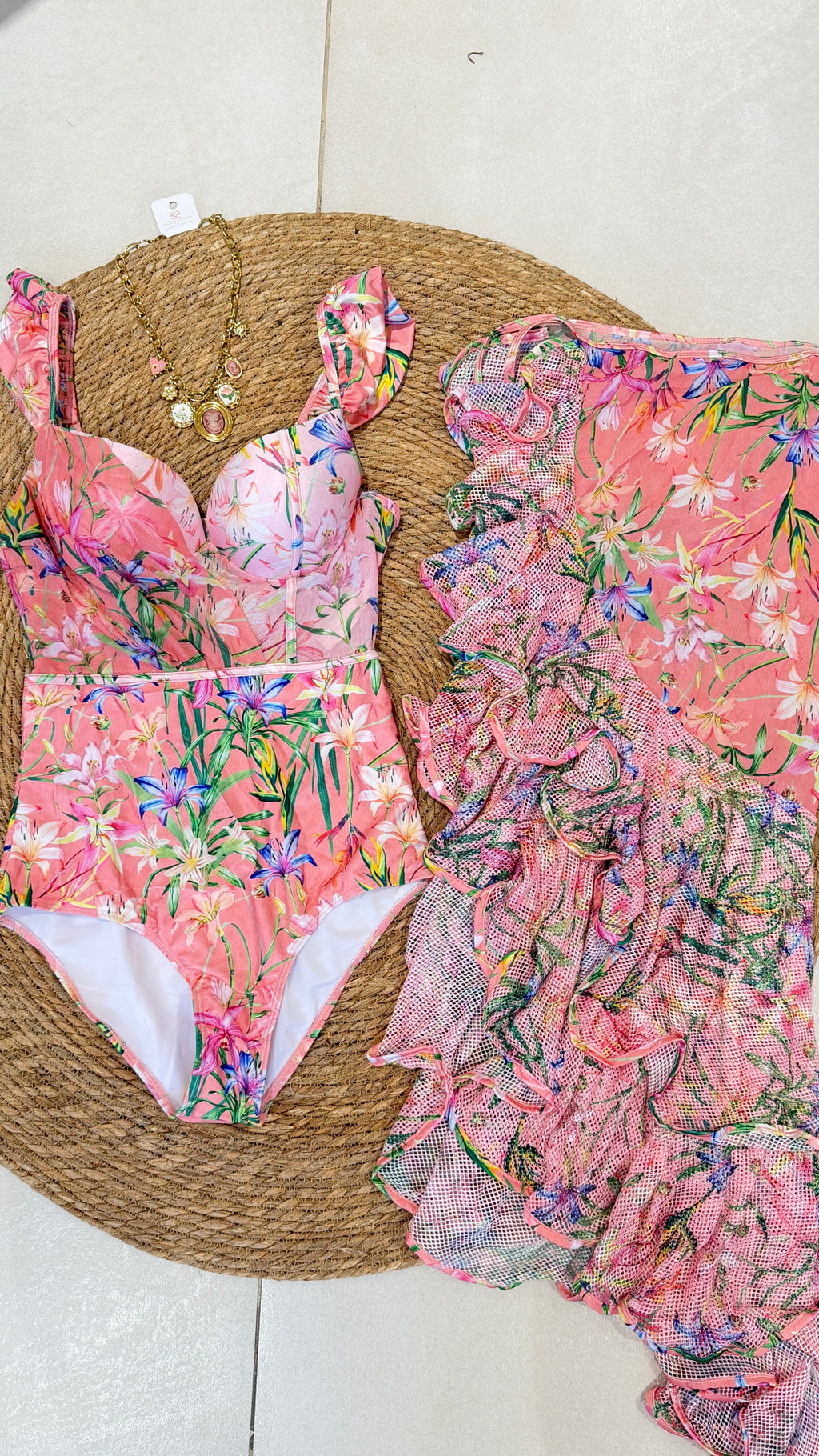 Intero + Copricostume Pinky