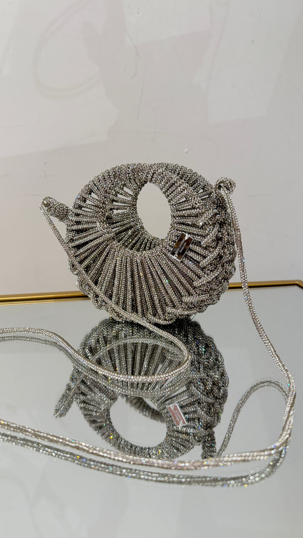 Crystal Bag Silver