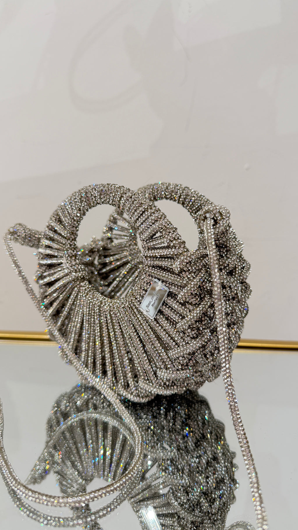Crystal Bag Silver
