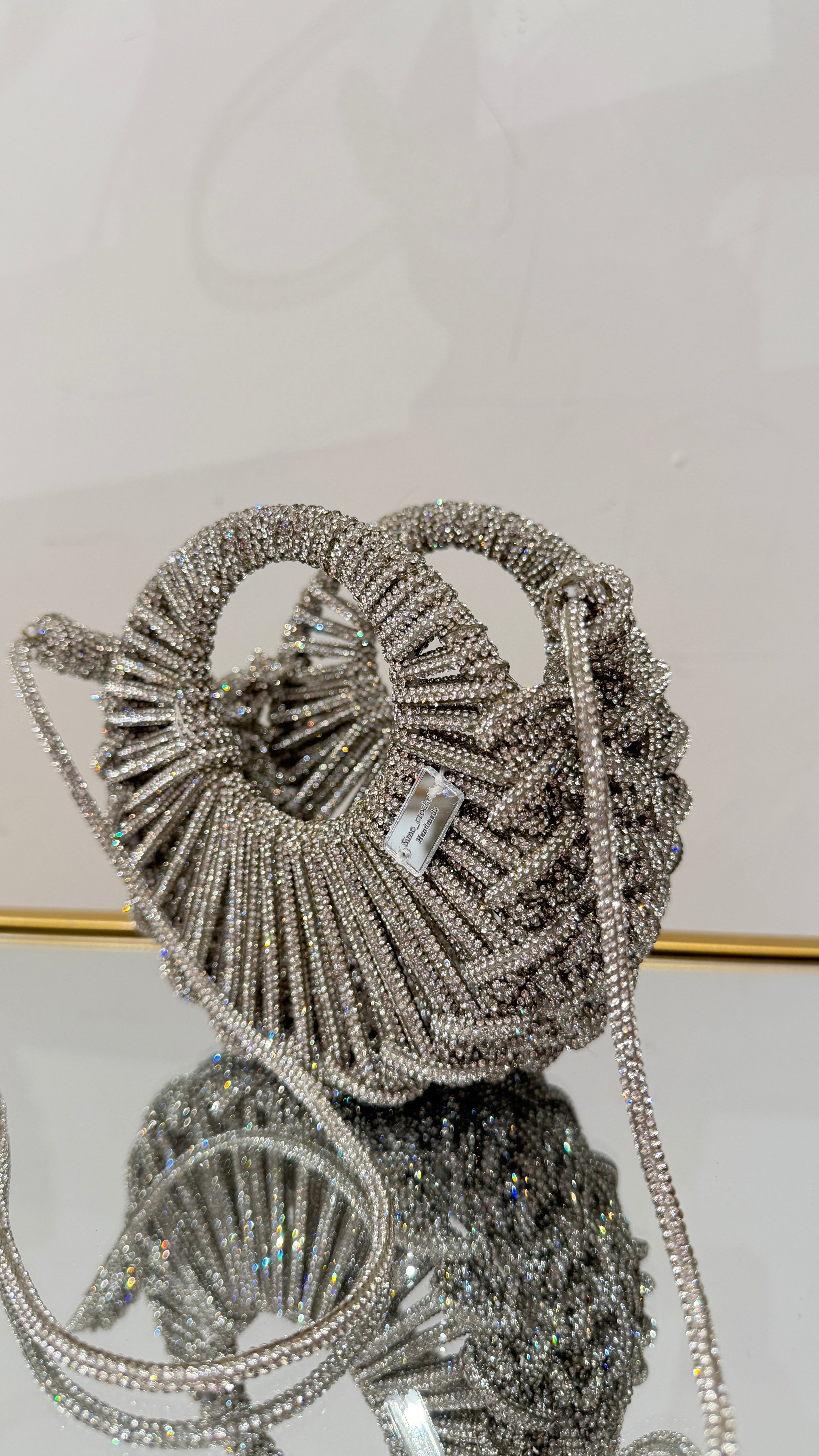 Crystal Bag Silver