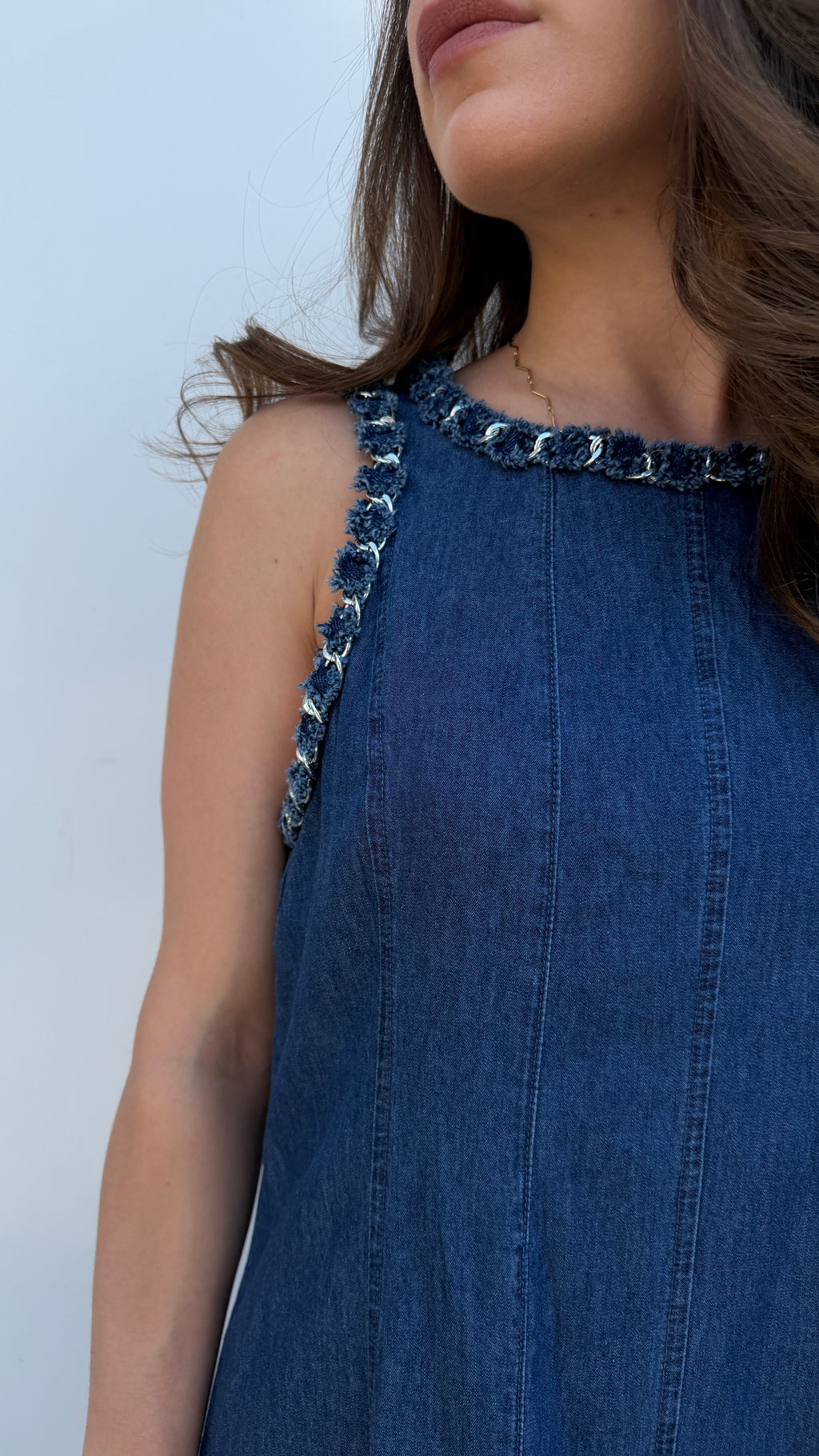 Abito Lungo Denim