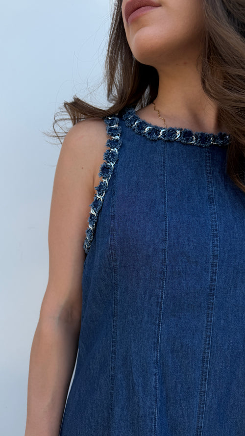 Abito Lungo Denim
