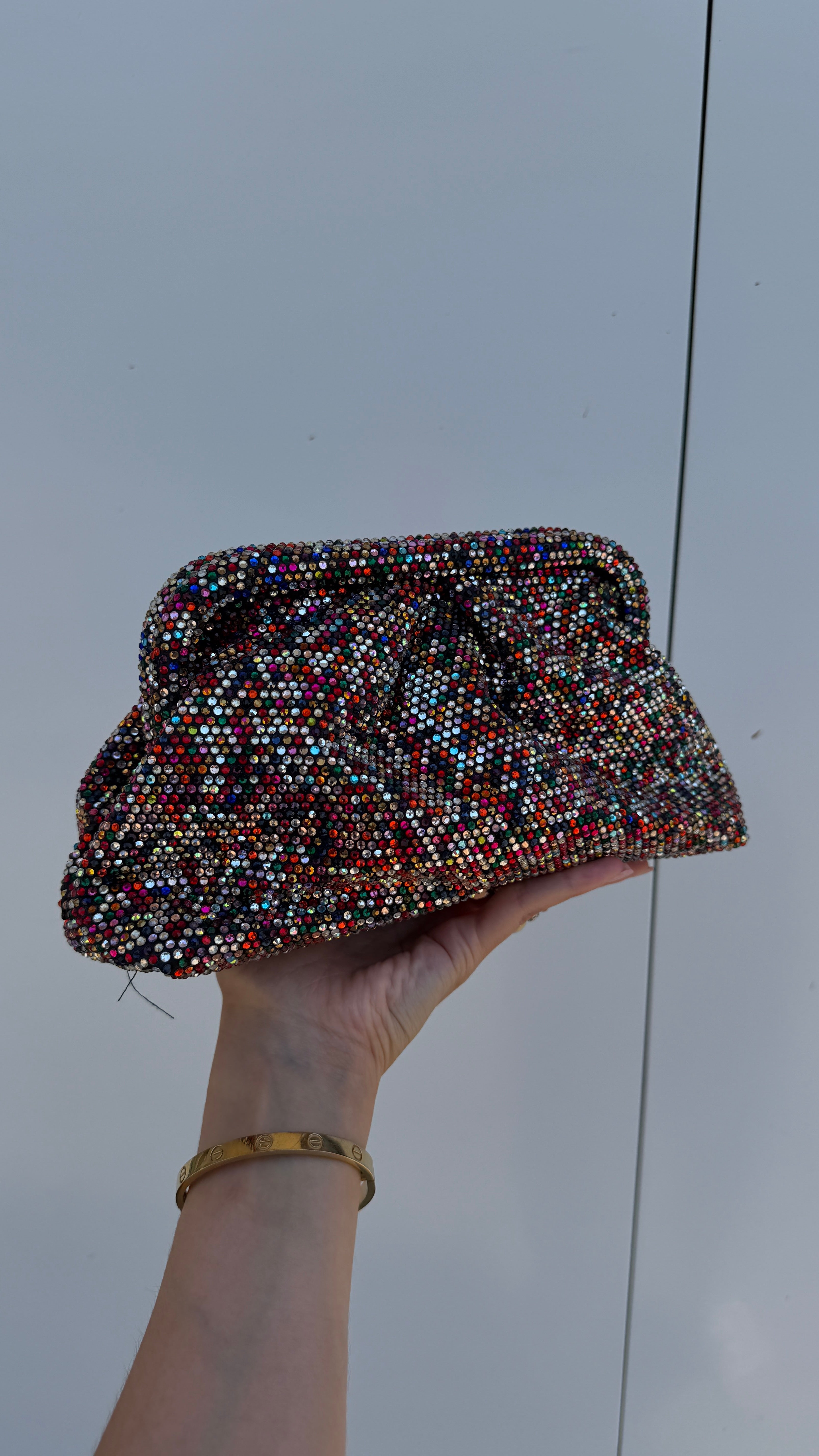 Clutch bag multicolor