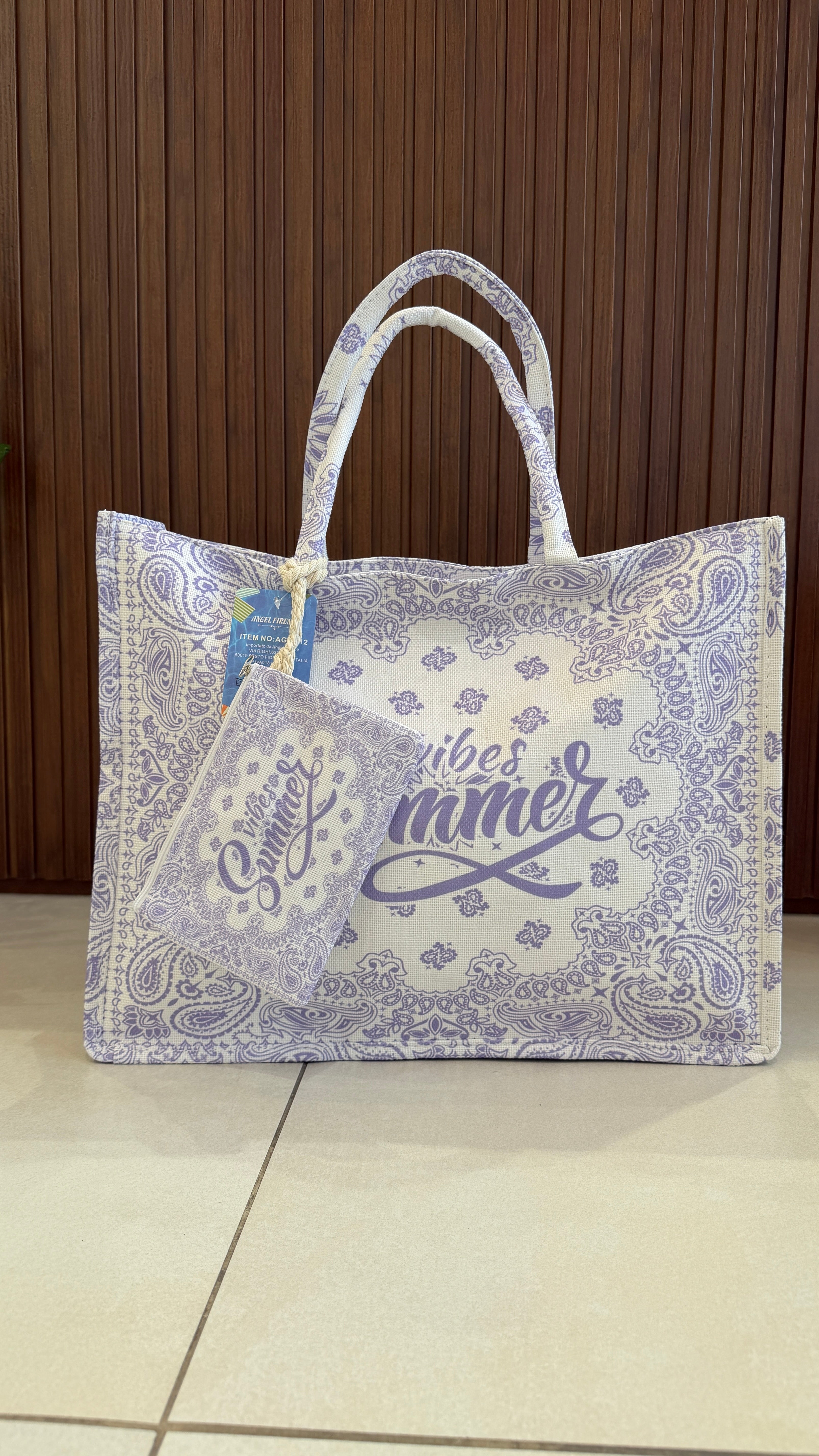 Tote bag bandana