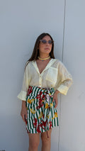 Camicia velata rigata